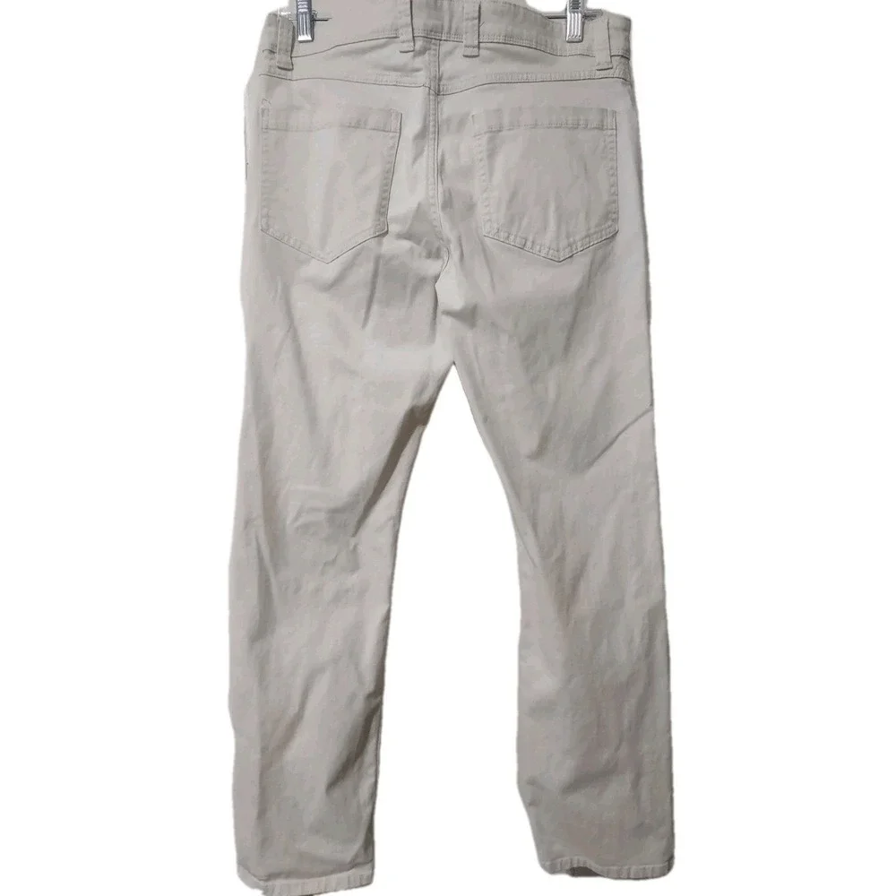 Van Heusen Pants Slacks Men's 32x30 Slim Tan 5 Pocket Design 29